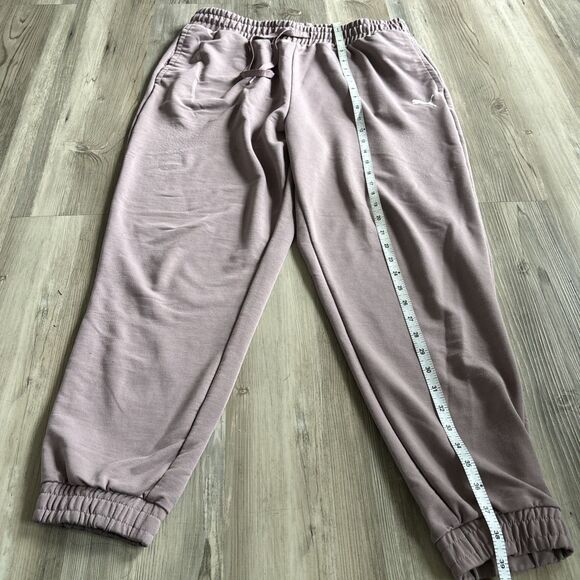Puma Pants Womens Large Purple Sweatpants Joggers Gym Activewear - Picture 8 of 9